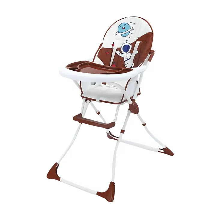 Baby Feeding Highchair – Brown Colour | Bacha Toys