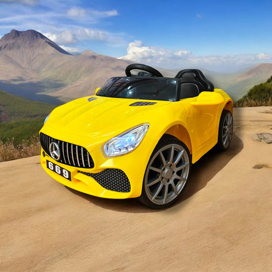 Mercedes Power Wheel Electric Car for Kids – Luxury Ride-On with Music, Lights & Remote Control | Bacha Toys Pakistan