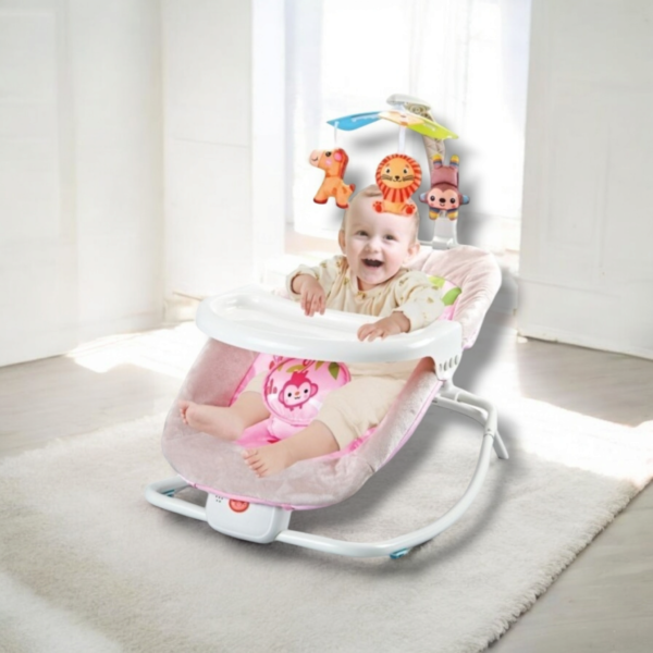 Multi-Functional Baby Cradle 2-in-1 – Rock & Rest with Ease | Bacha Toys
