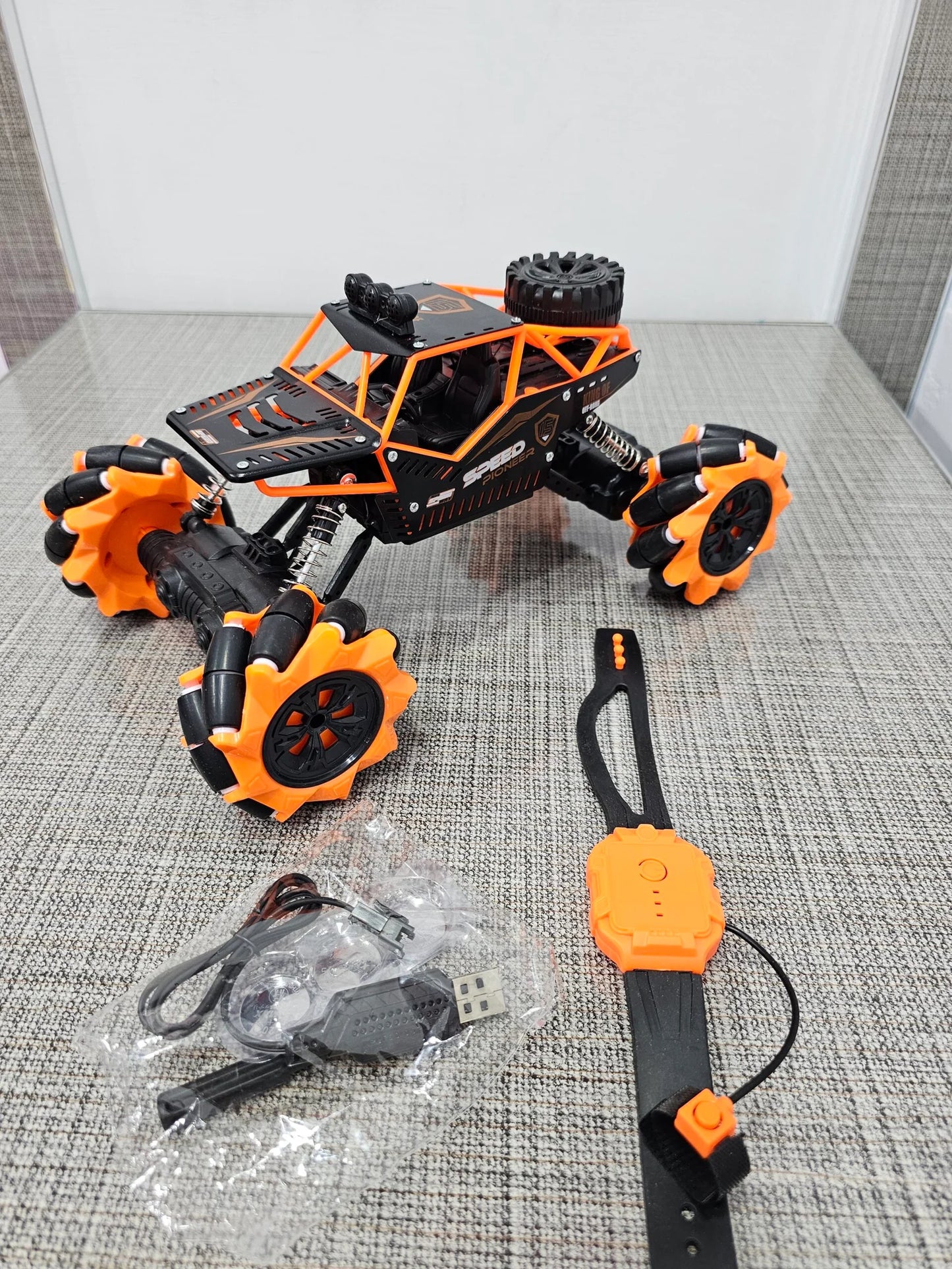 Speed Pioneer 360° Rotation Stunt Monster Truck – For Kids & Adults | Bacha Toys
