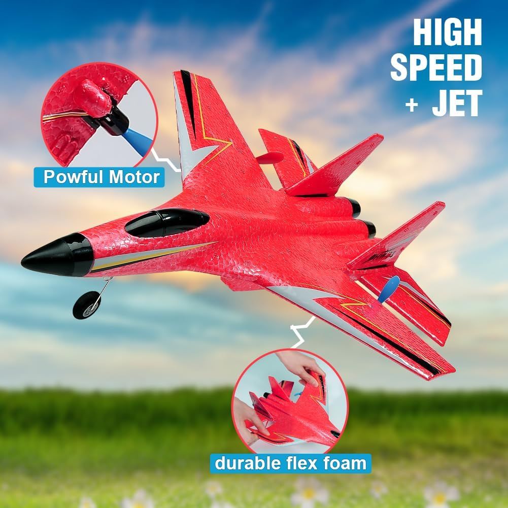 2.4GHz RC SU-35 Fighter Jet – High-Speed Remote Control Airplane | Bacha Toys