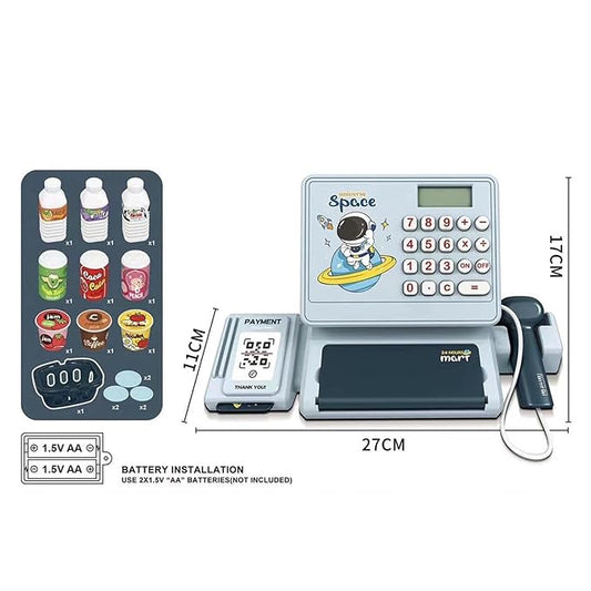 Kids Supermarket Register Playset – Fun Pretend Shopping Toy | Bacha Toys