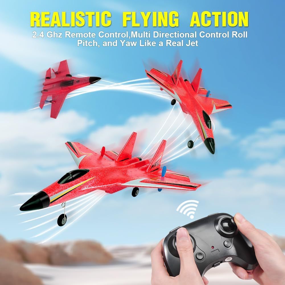 2.4GHz RC SU-35 Fighter Jet – High-Speed Remote Control Airplane | Bacha Toys
