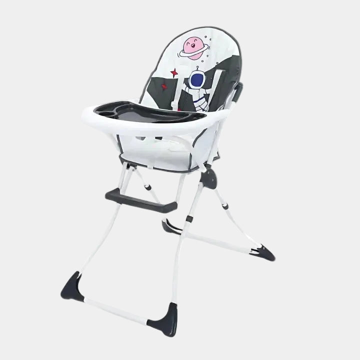 Baby Feeding Highchair – Gray Colour | Bacha Toys