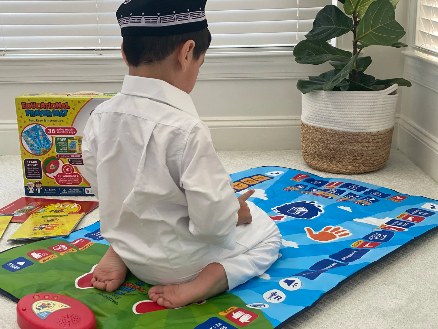 Educational Prayer Mat for Kids – Learn Namaz with Fun & Ease | Bacha Toys