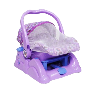 Mama Love 3 in 1 Carry Cot β Height Adjustable (Purple) | Bacha Toys