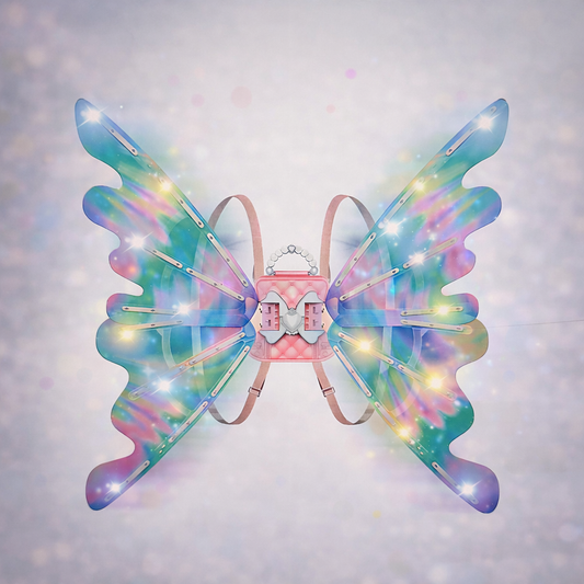 Magic Glow Fairy Wings – Light & Music Costume | Bacha Toys Pakistan