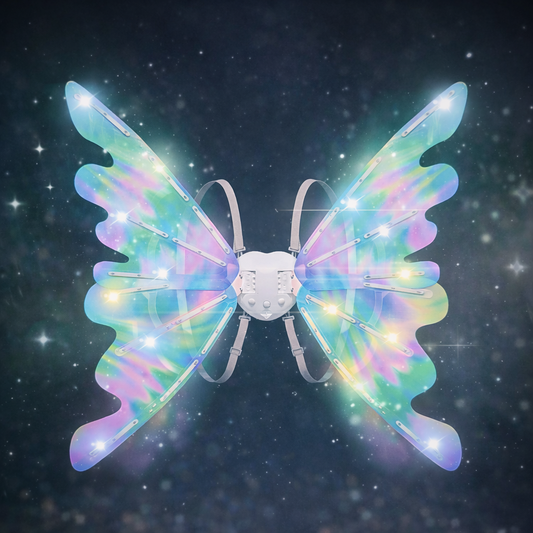 Magic Glow Fairy Wings – Light & Music Costume | Bacha Toys