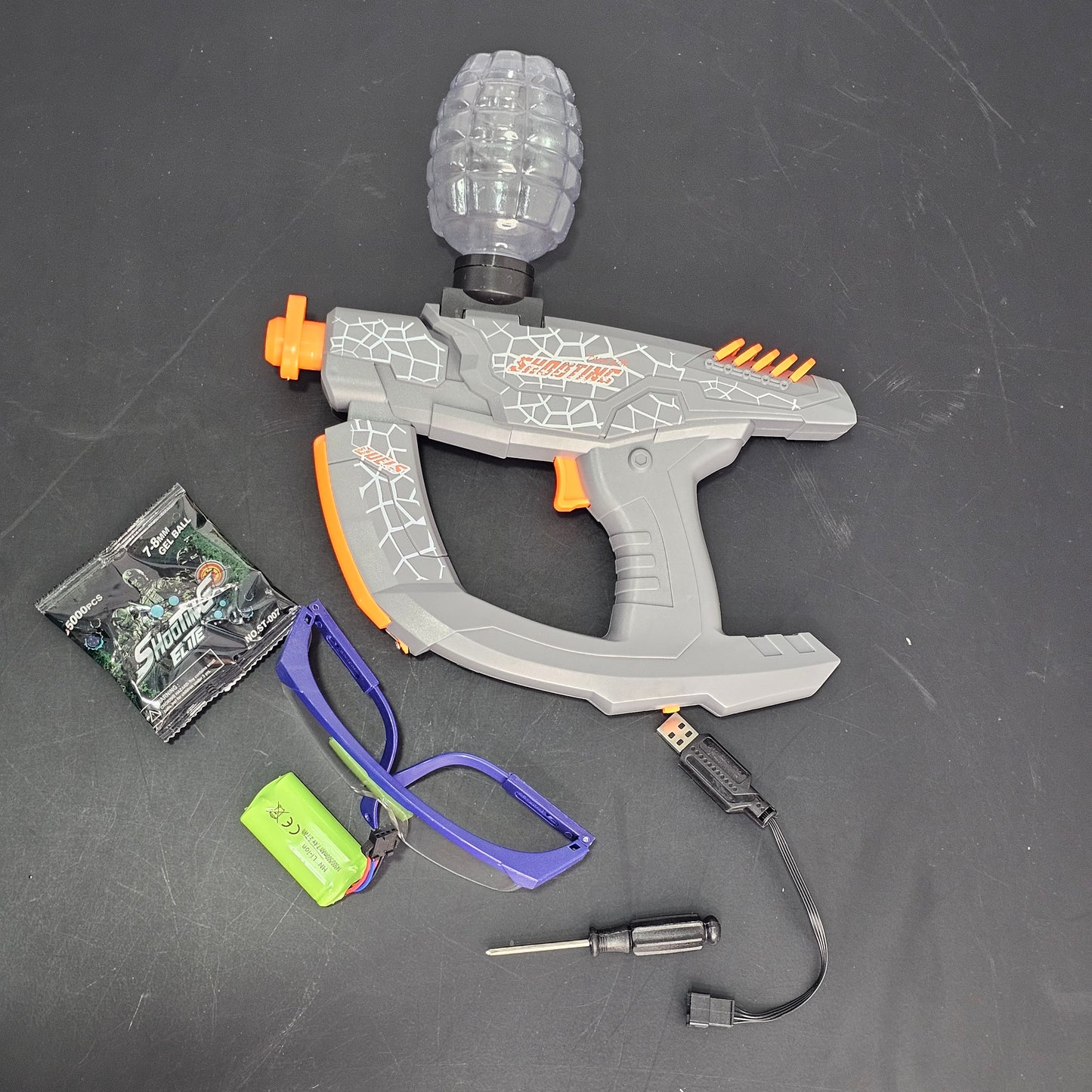 Shooting Elite High-Speed Electric Water Bomb Gun – Motorized Water Bullet Blaster | Bacha Toys