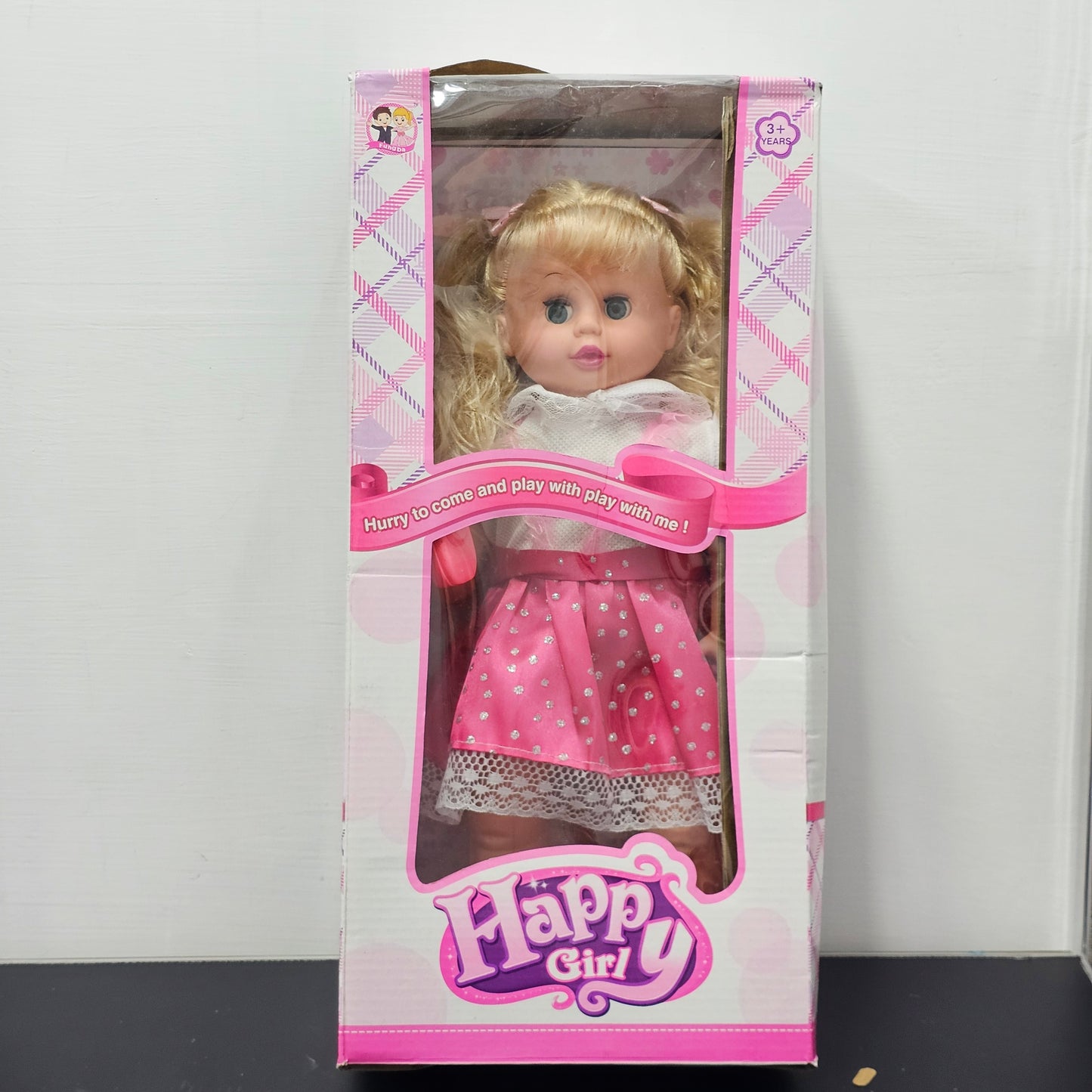 Happy Girl Doll – “Hurry to Come and Play with Me” | Bacha Toys