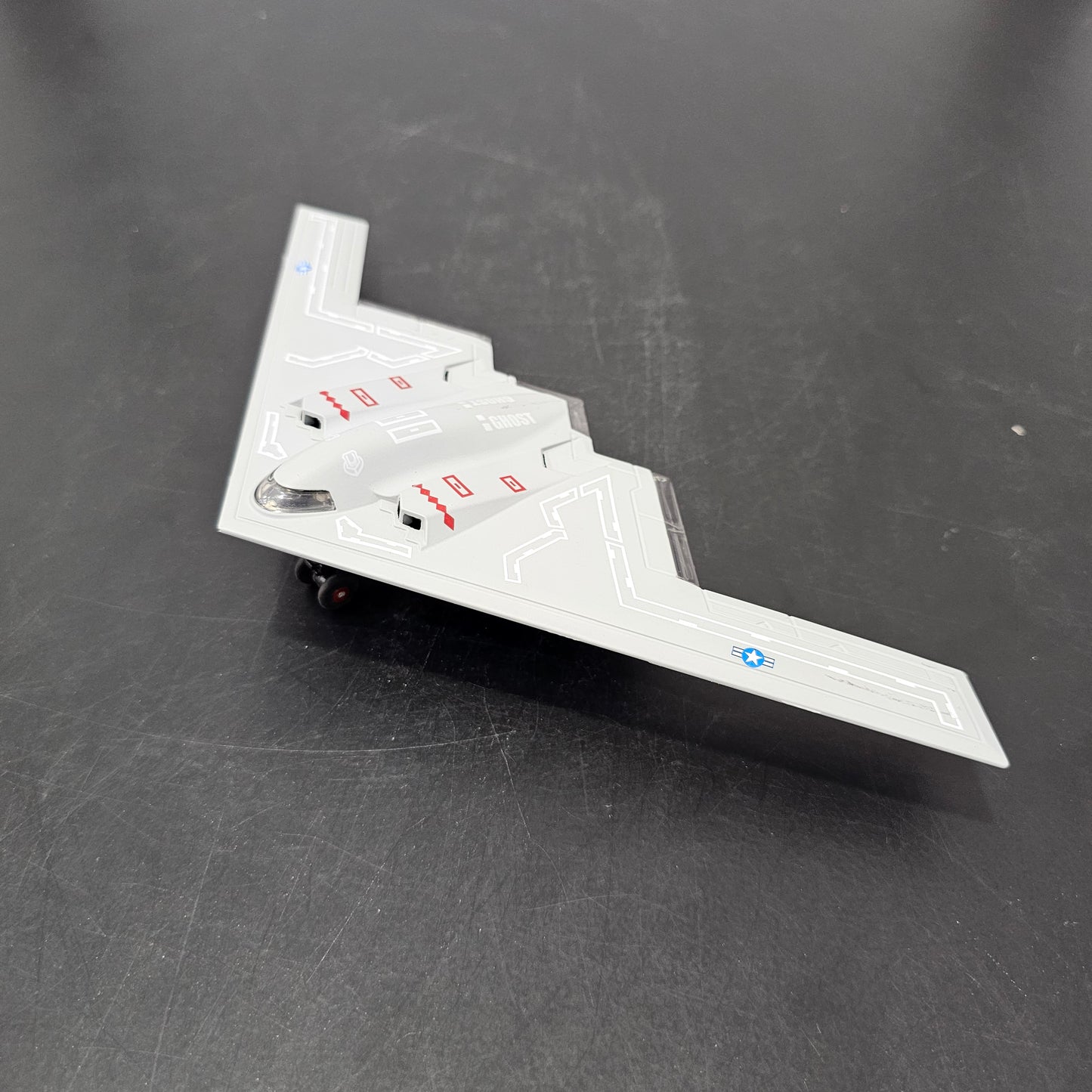 Fighter Jet Toy – B-2 Ghost Stealth Bomber Model for Boys | Army Die-Cast Airplane – Bacha Toys