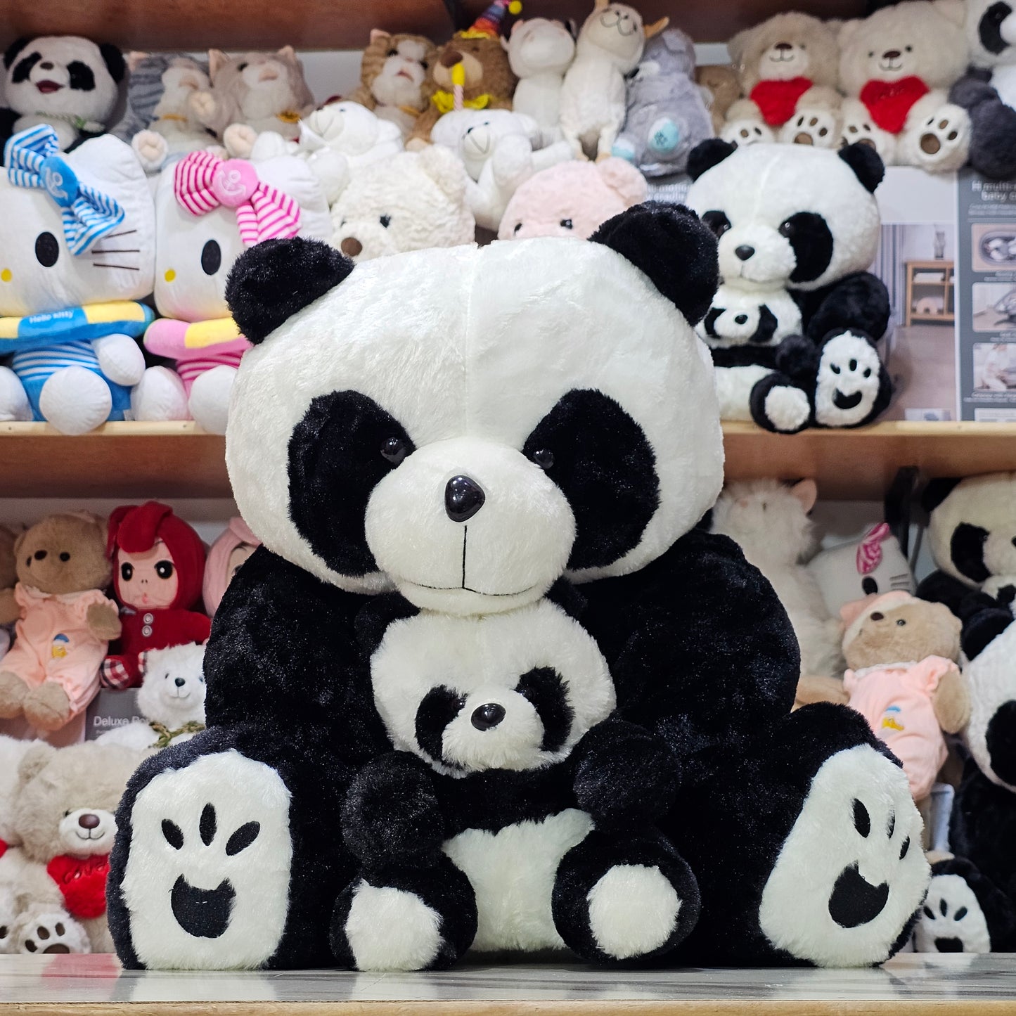 Double Panda – 55cm Plush Toy | Bacha Toys