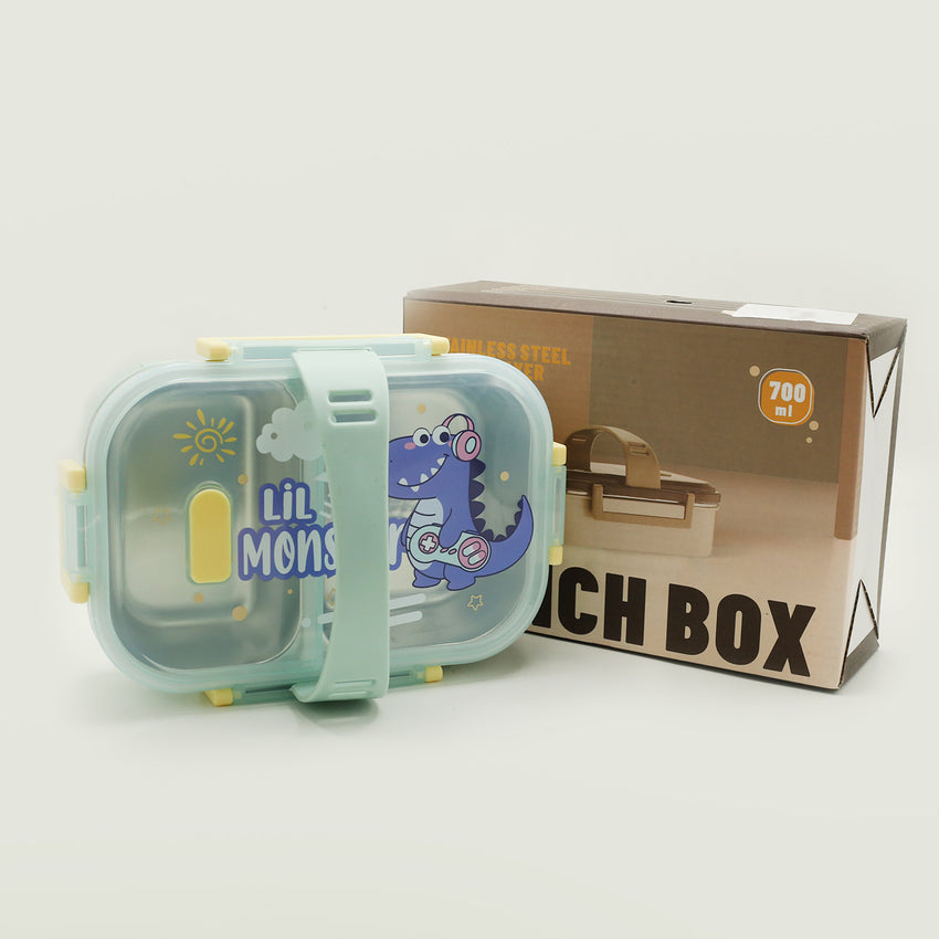 Stainless Steel Double-Layer Lunch Box – 700 ml | Bacha Toys
