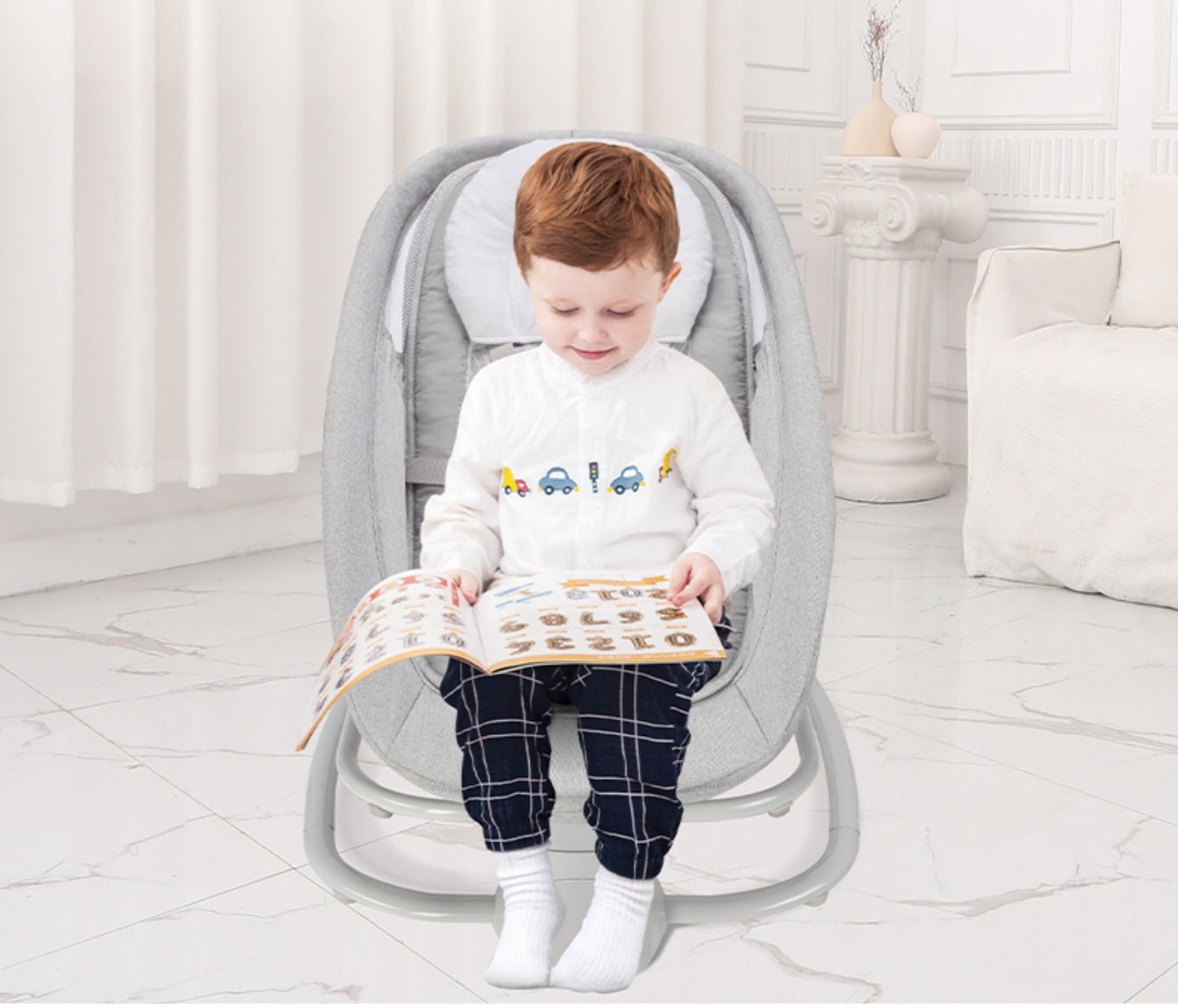 MASTELA 4-in-1 Multi-Functional Fold-Up Bassinet | Bacha Toys