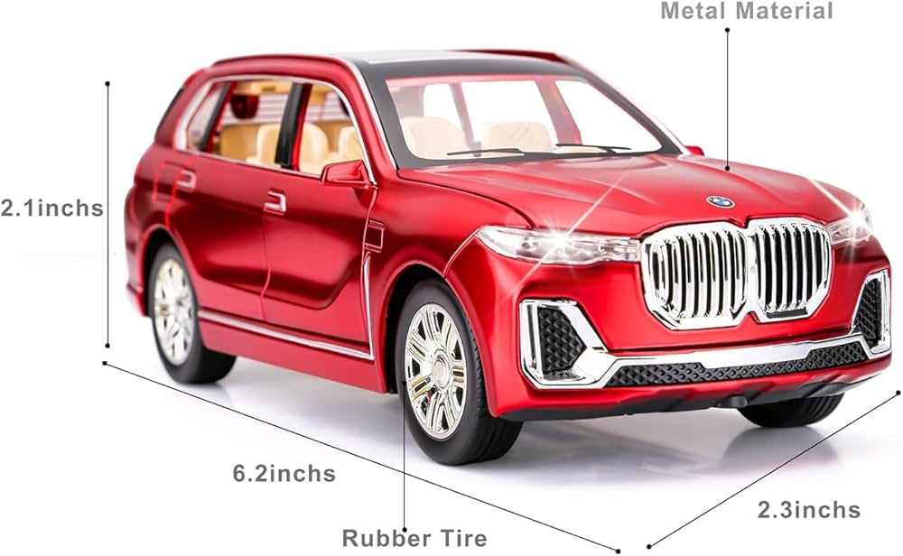 BMW Die-Cast Model Car – Pull-Back Series with Sound & Light Simulation | Bacha Toys