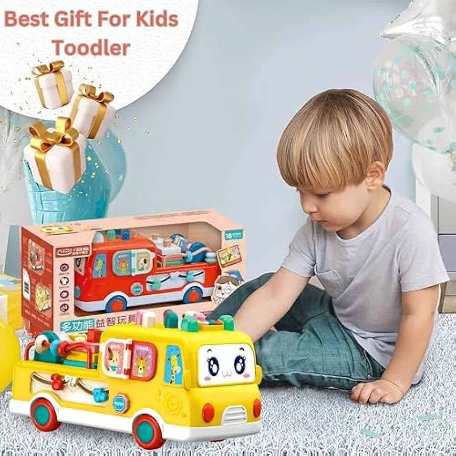 Educational Toy Car – Music, Shapes & Color Learning for Imagination & Creativity | Bacha Toys