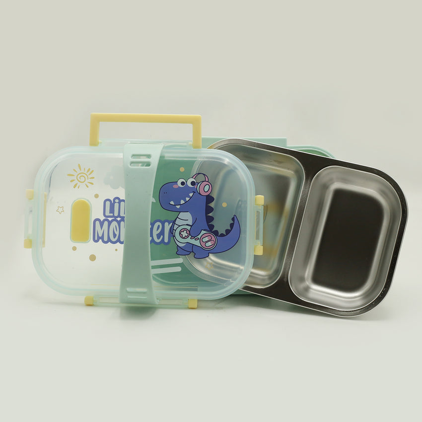 Stainless Steel Double-Layer Lunch Box – 700 ml | Bacha Toys