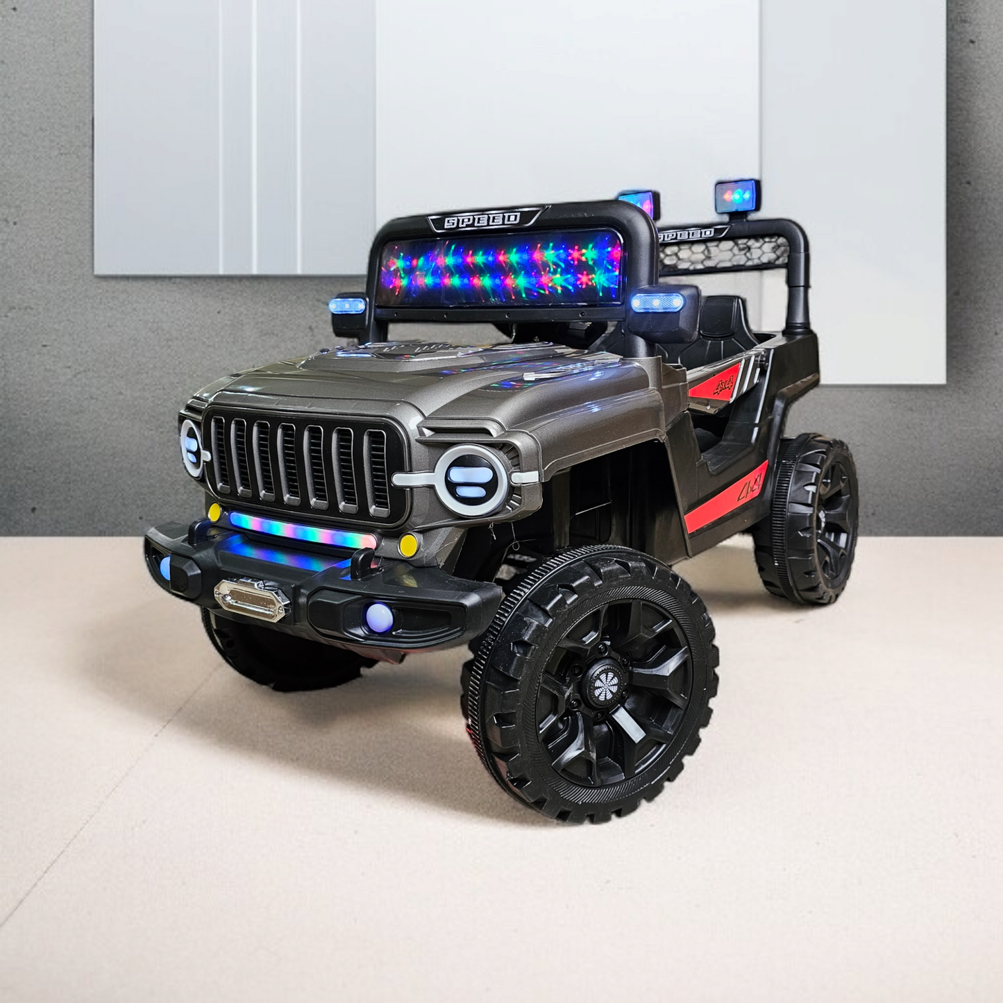Power Wheel Electric Car for Kids – Luxury Ride-On with Music, Lights & Remote Control | Bacha Toys