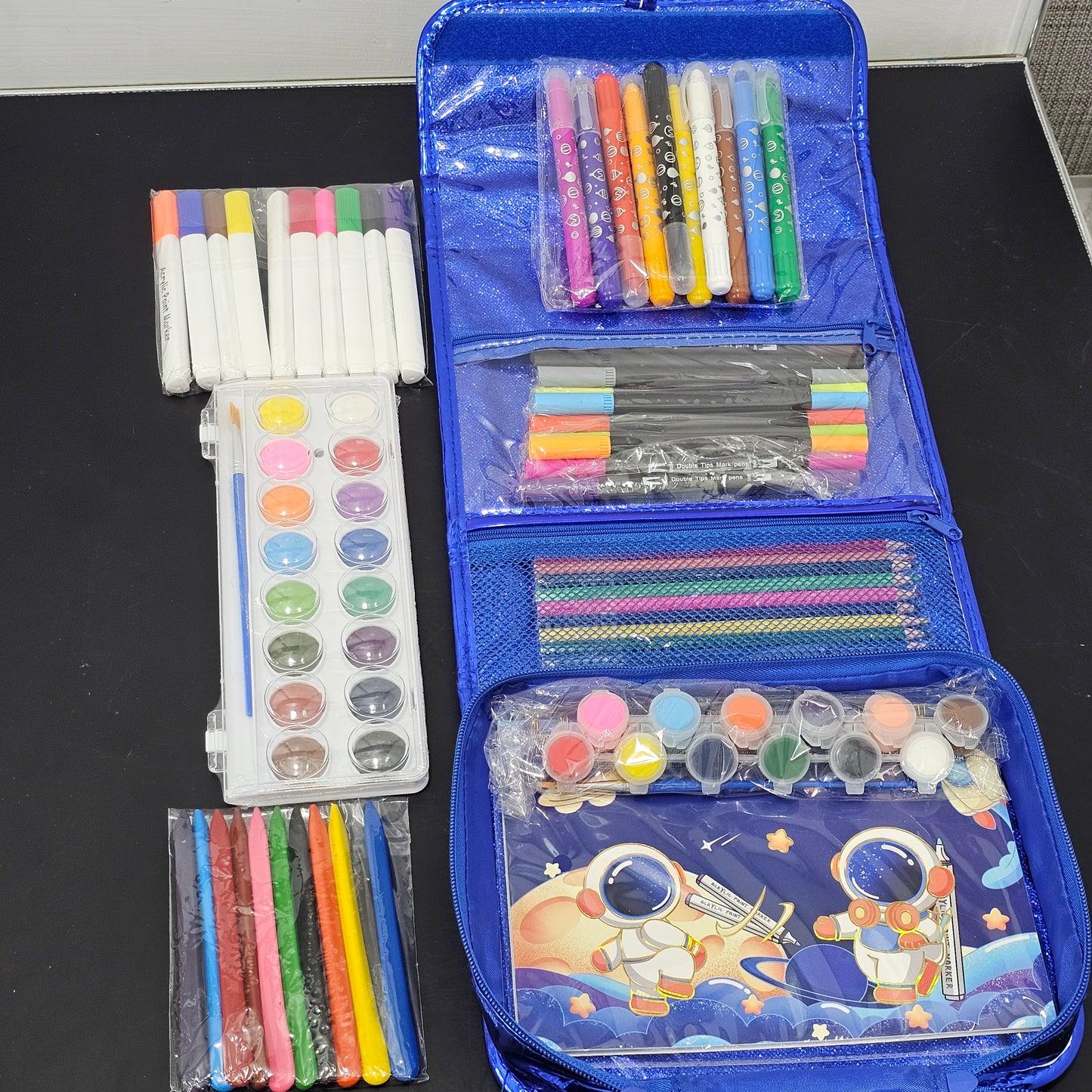 ✨ 125 Pcs Colour Kit Glitter Bag – Sparkle & Create Anywhere! | Bacha Toys