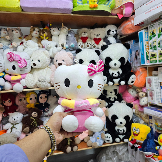 Pink Ring Kitty – 28cm Plush Toy | Bacha Toys