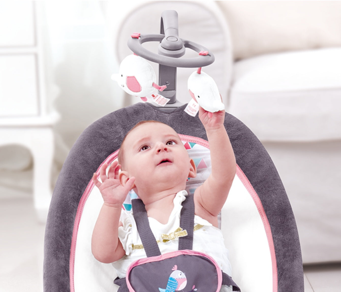 Mastela Fold-Up Rocker – Melodies & Soothe Bouncer | Bacha Toys