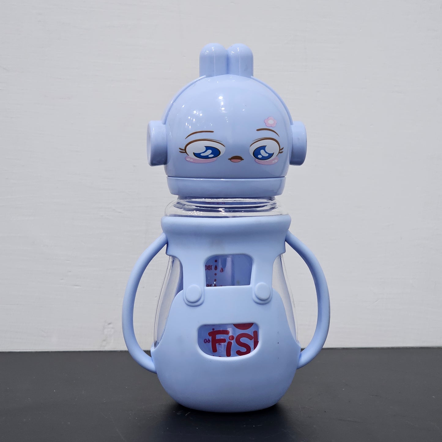 Baby Glass Feeder Blue 250ml – Safe, Durable & Stylish | Bacha Toys