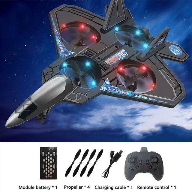 Fighter Drone Remote Control 2.4GHz – Crash Proof & Easy Flying | Bacha Toys