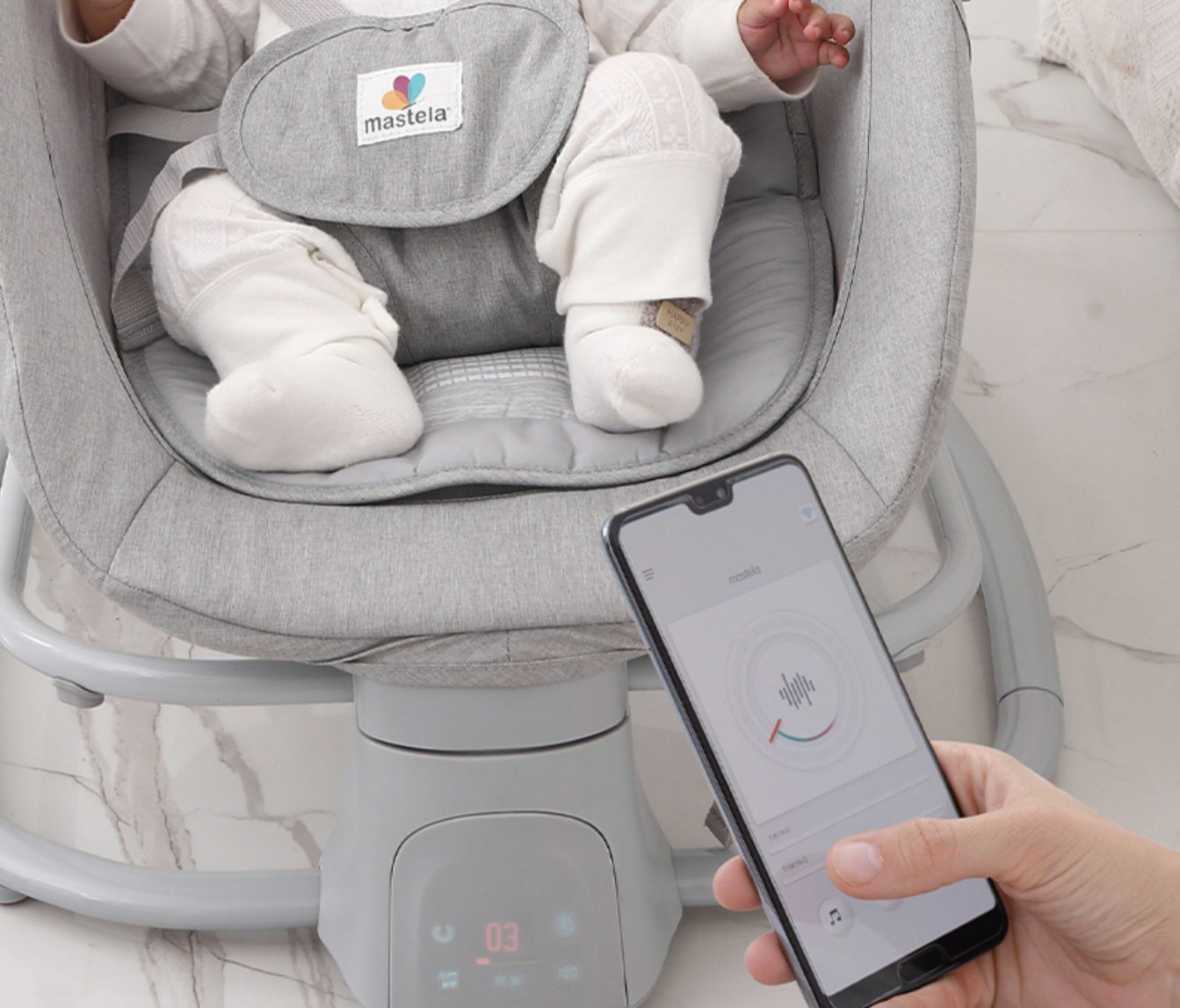 MASTELA 4-in-1 Multi-Functional Fold-Up Bassinet | Bacha Toys