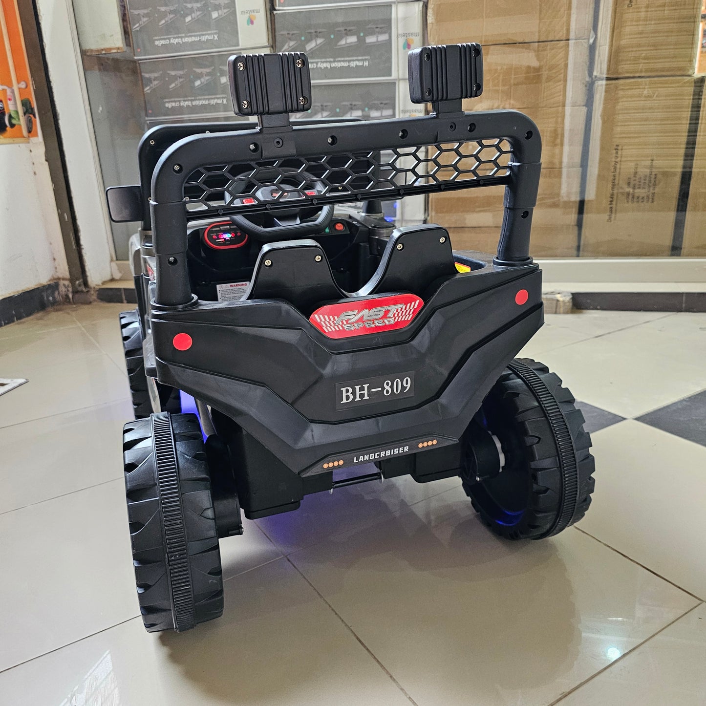 Power Wheel Electric Car for Kids – Luxury Ride-On with Music, Lights & Remote Control | Bacha Toys