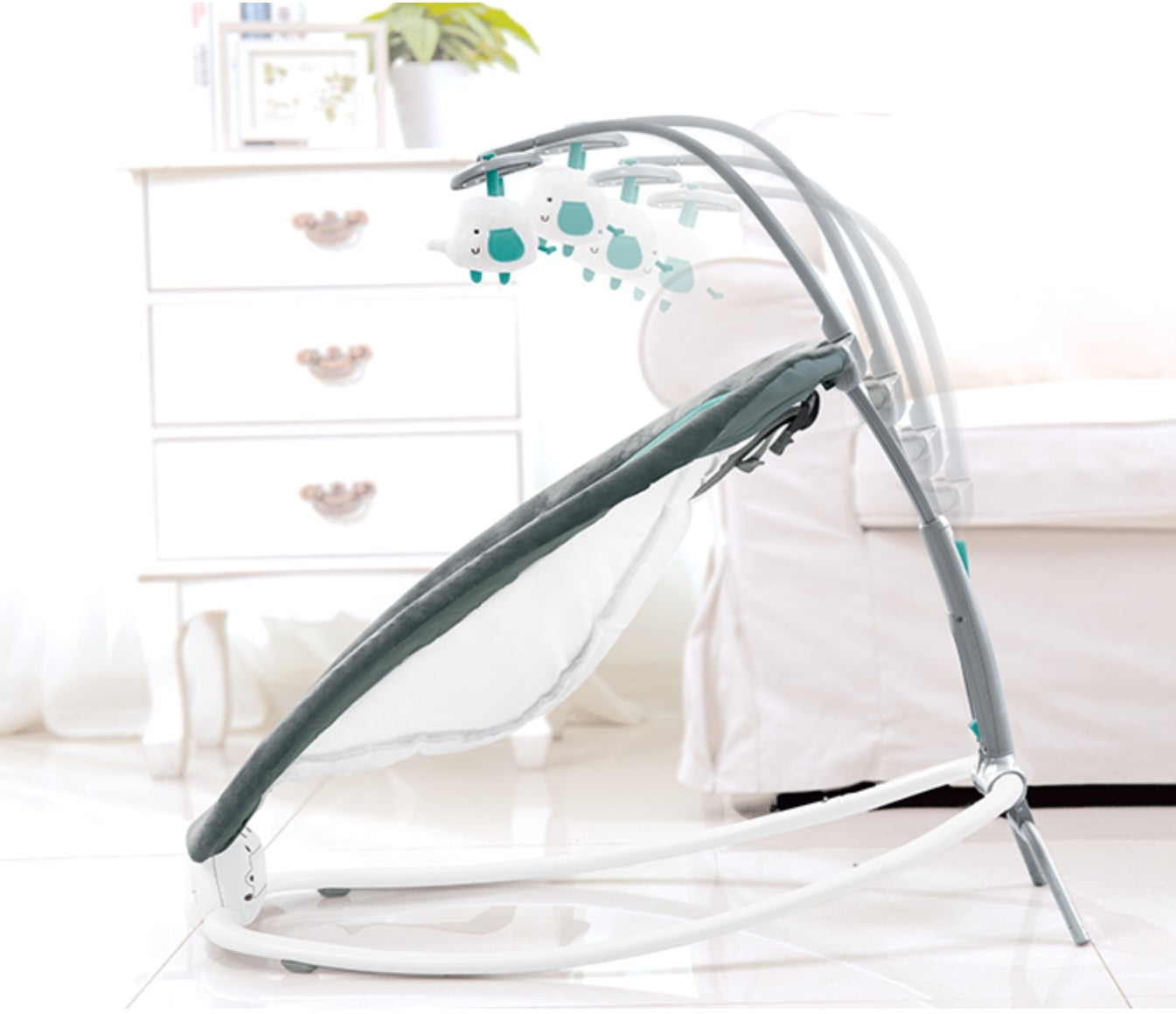Mastela Fold-Up Rocker – Melodies & Soothe Bouncer | Bacha Toys