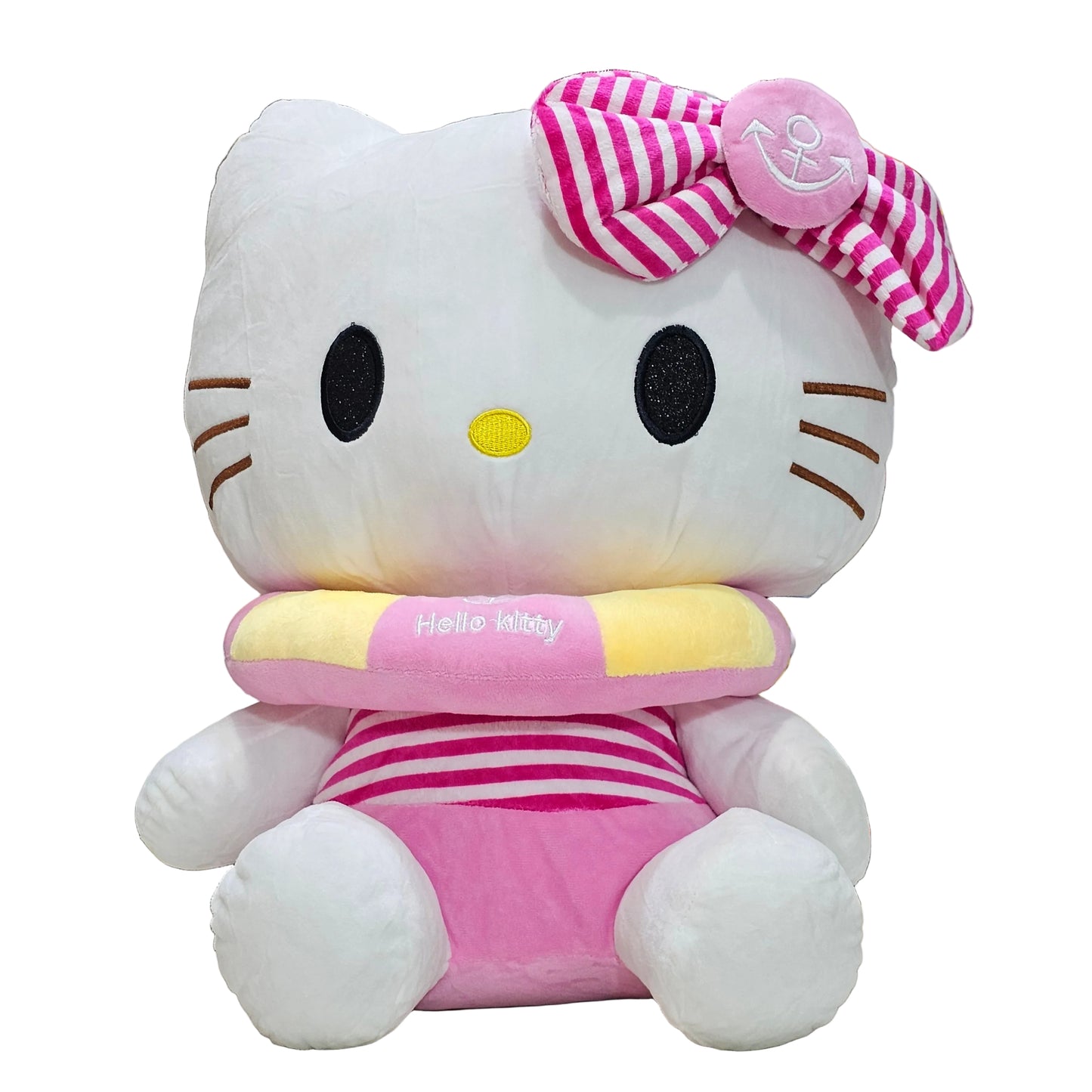 Pink Ring Kitty – 45cm Soft Plush Toy | Bacha Toys