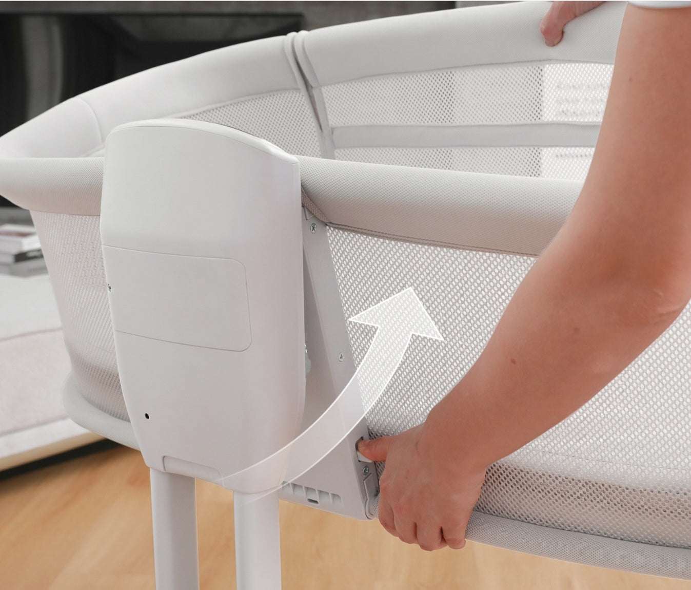 Dream Starlight Bedside Bassinet – 5-in-1 Smart Baby Bed for Sleep, Play & Comfort | Bacha Toys