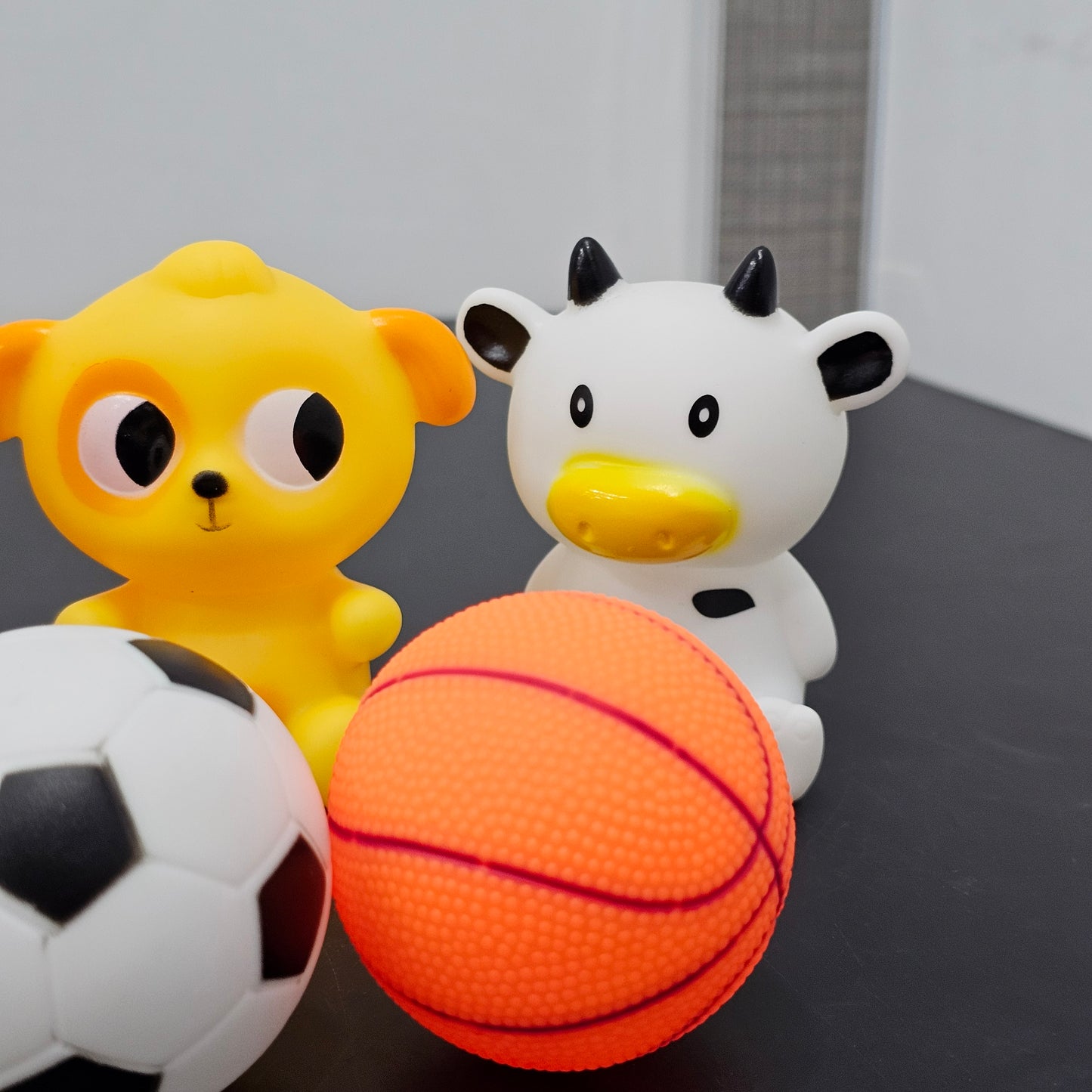 Funny Rattle & Bath Play Set – 5 Pcs Baby Toy Set | Bacha Toys