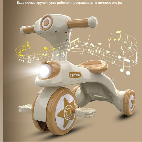 2-in-1 Kids Premium Baby Tricycle – Bacha Toys