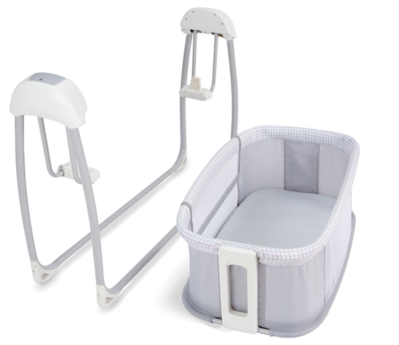 Deluxe 4-in-1 Bassinet – Smart, Safe & Multi-Functional Baby Cradle | Bacha Toys