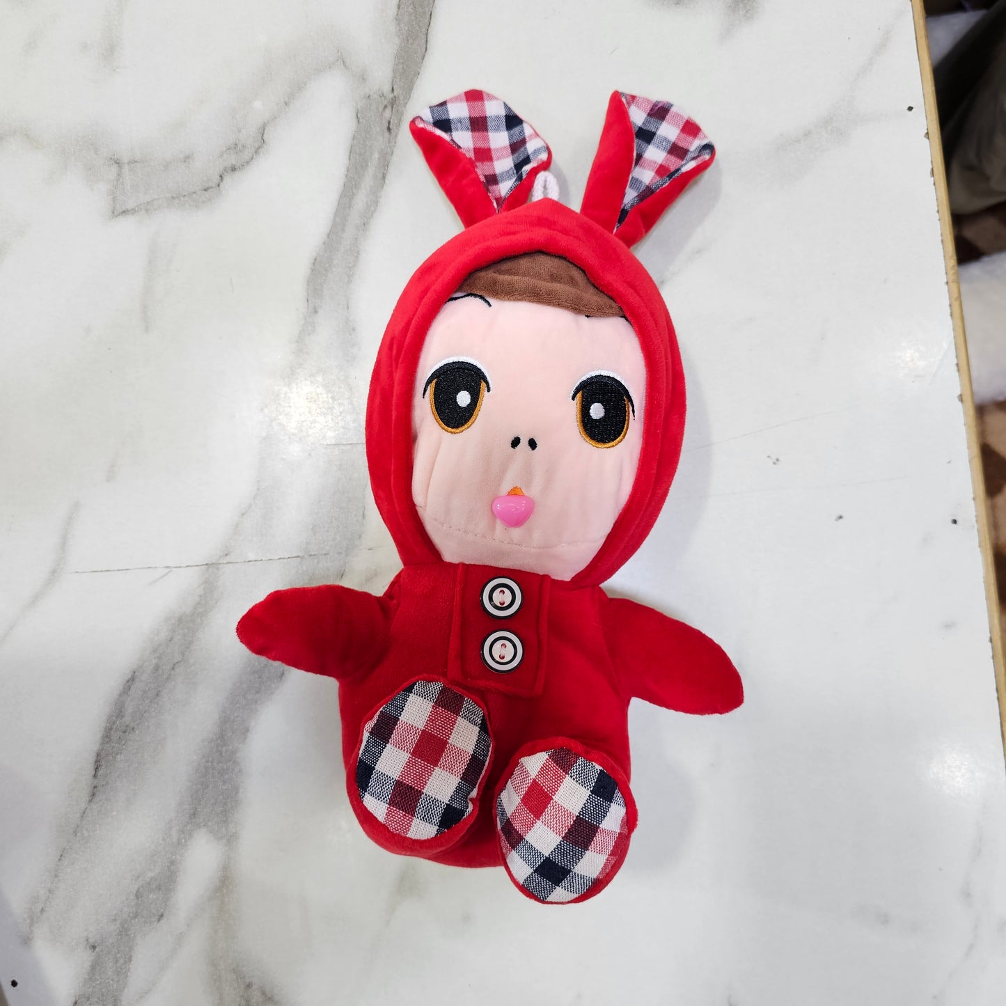 Red Cap Doll – 25cm Soft Plush Toy | Bacha Toys