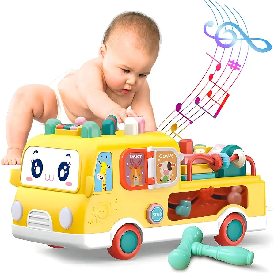Educational Toy Car – Music, Shapes & Color Learning for Imagination & Creativity | Bacha Toys