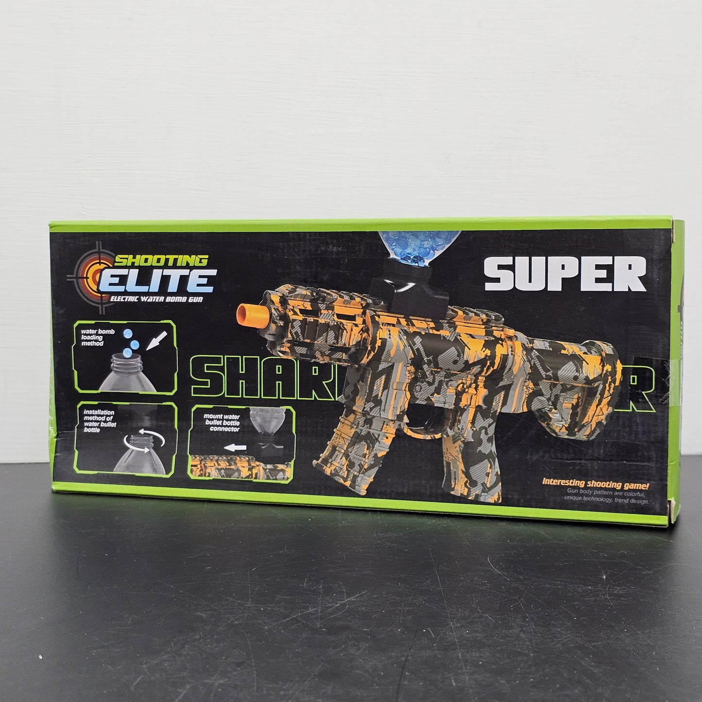 Shooting Elite Super Shark Shooter Electric Water Bomb Gun – Bacha Toys