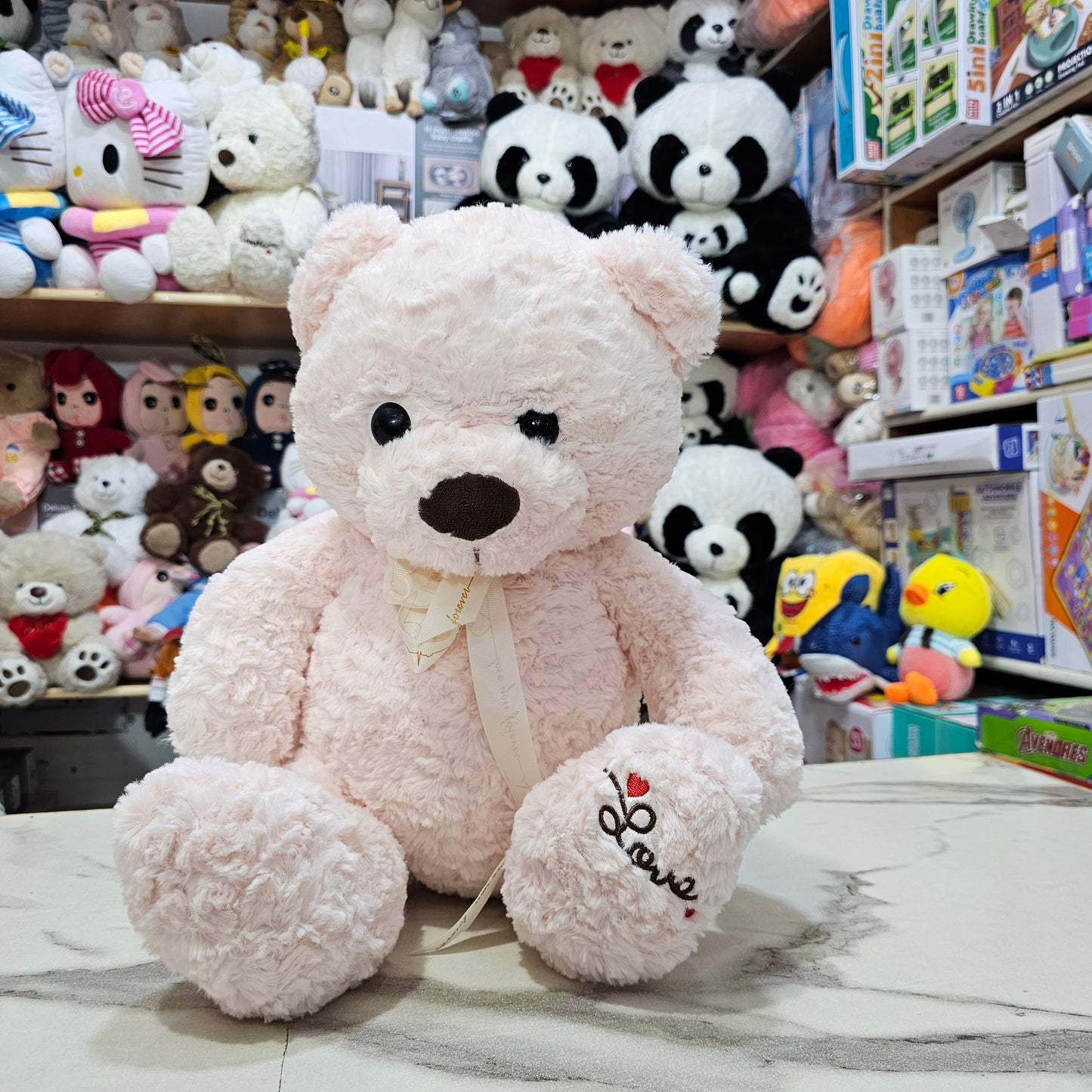 Pink Fulfy Bear – 45cm Soft Plush Toy | Bacha Toys