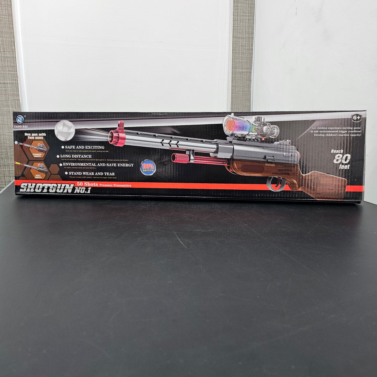 Dual-Use Soft Shot Toy Gun – Safe & Exciting Long-Distance Shooting | Bacha Toys