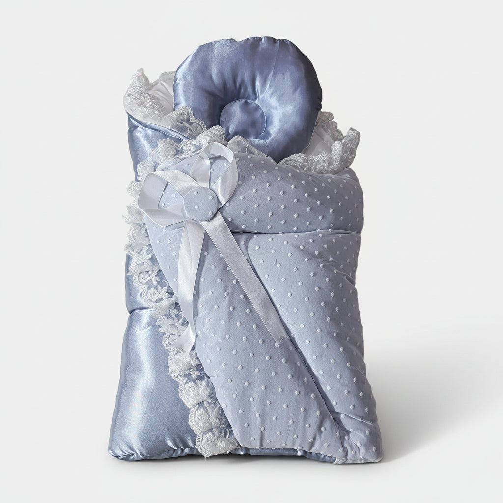 Baby Carry Nest with Head Cushion – Silk Fabric | Luxurious Comfort | Bacha Toys
