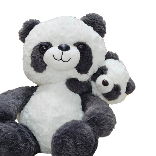 Panda with Baby – 40cm Soft Plush Toy | Bacha Toys