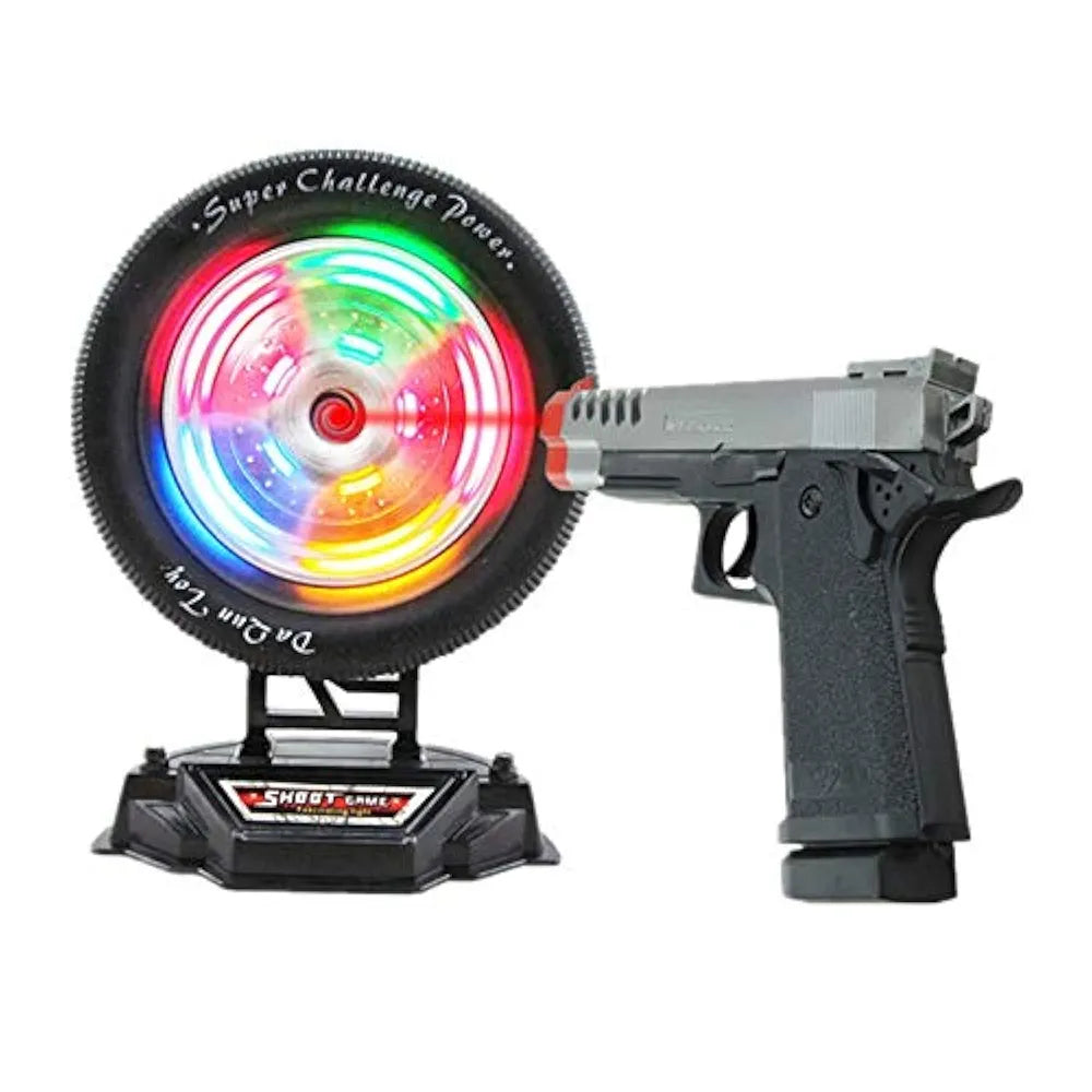 Sharp Shooter Toy Gun – With Flashlight & Sound Effects | “Look at Me” Shooter by Bacha Toys