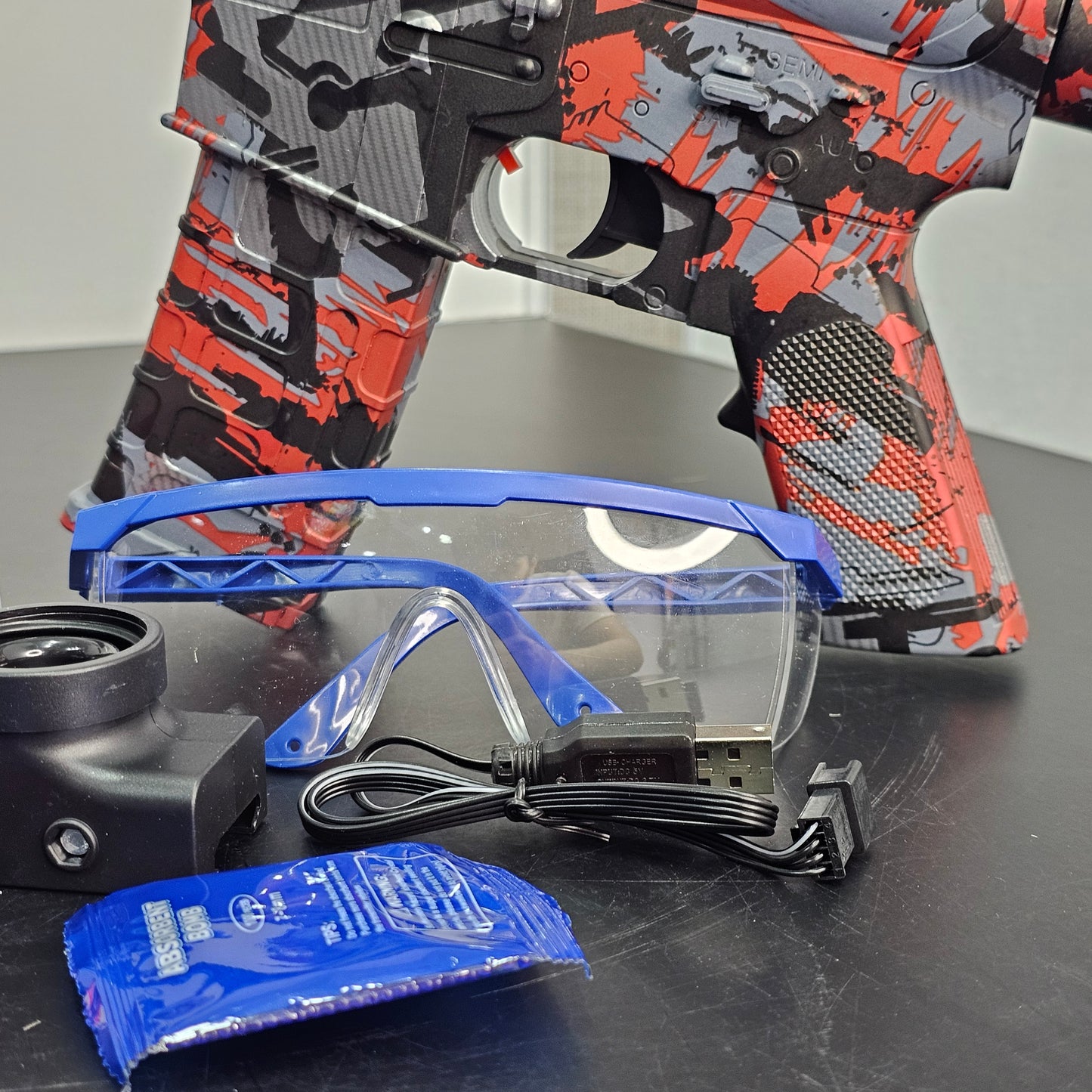 M416 Water Bomb Gun – Compatible with 7–8 mm Water Bombs | Bacha Toys