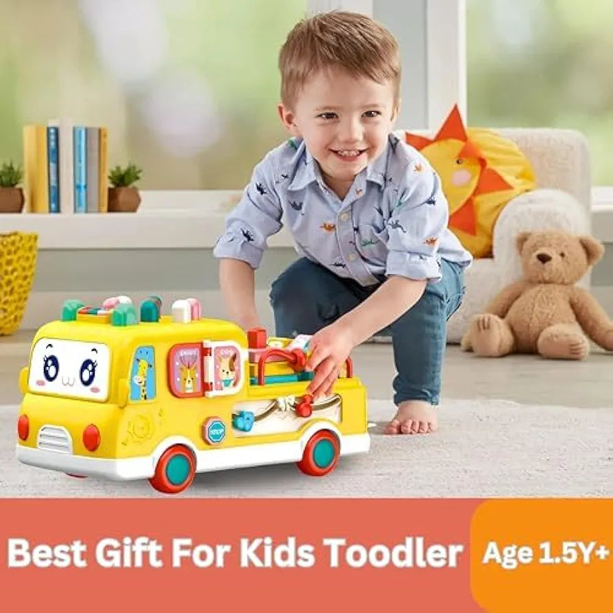 Educational Toy Car – Music, Shapes & Color Learning for Imagination & Creativity | Bacha Toys