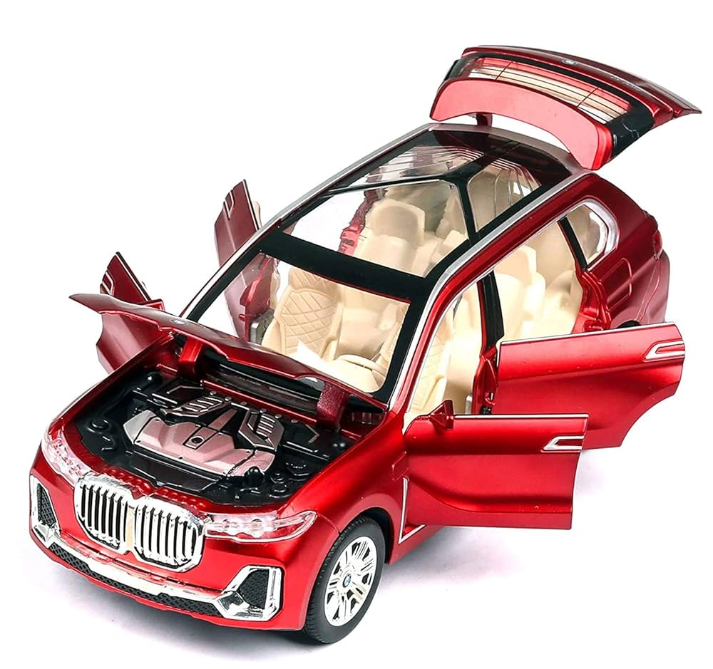 BMW Die-Cast Model Car – Pull-Back Series with Sound & Light Simulation | Bacha Toys