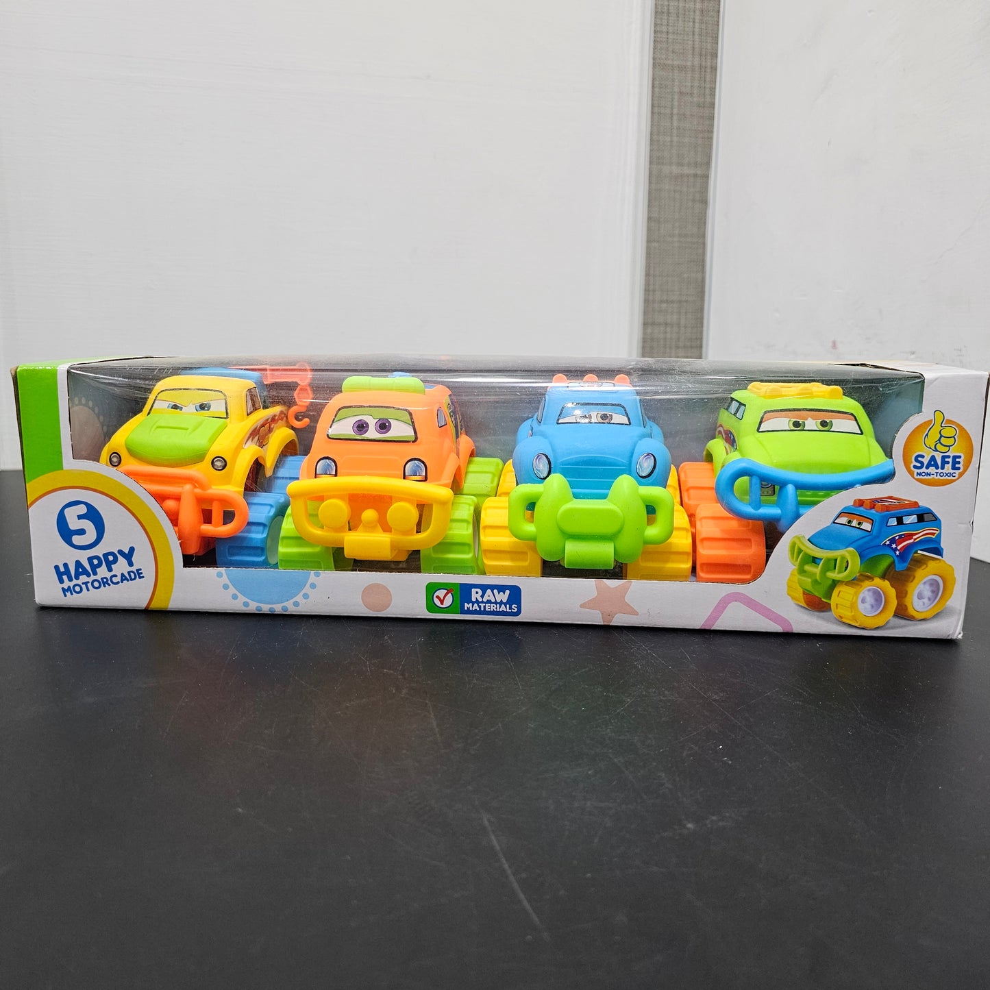 Pack of 4 Car Set – Mini Toy Vehicles for Kids | Bacha Toys