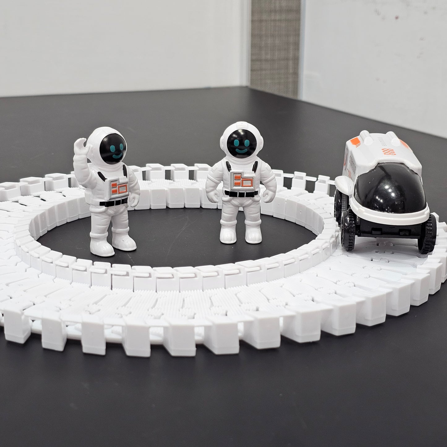 Space Track Train Set | Light, Sound & Endless Track Adventure - Bacha Toys