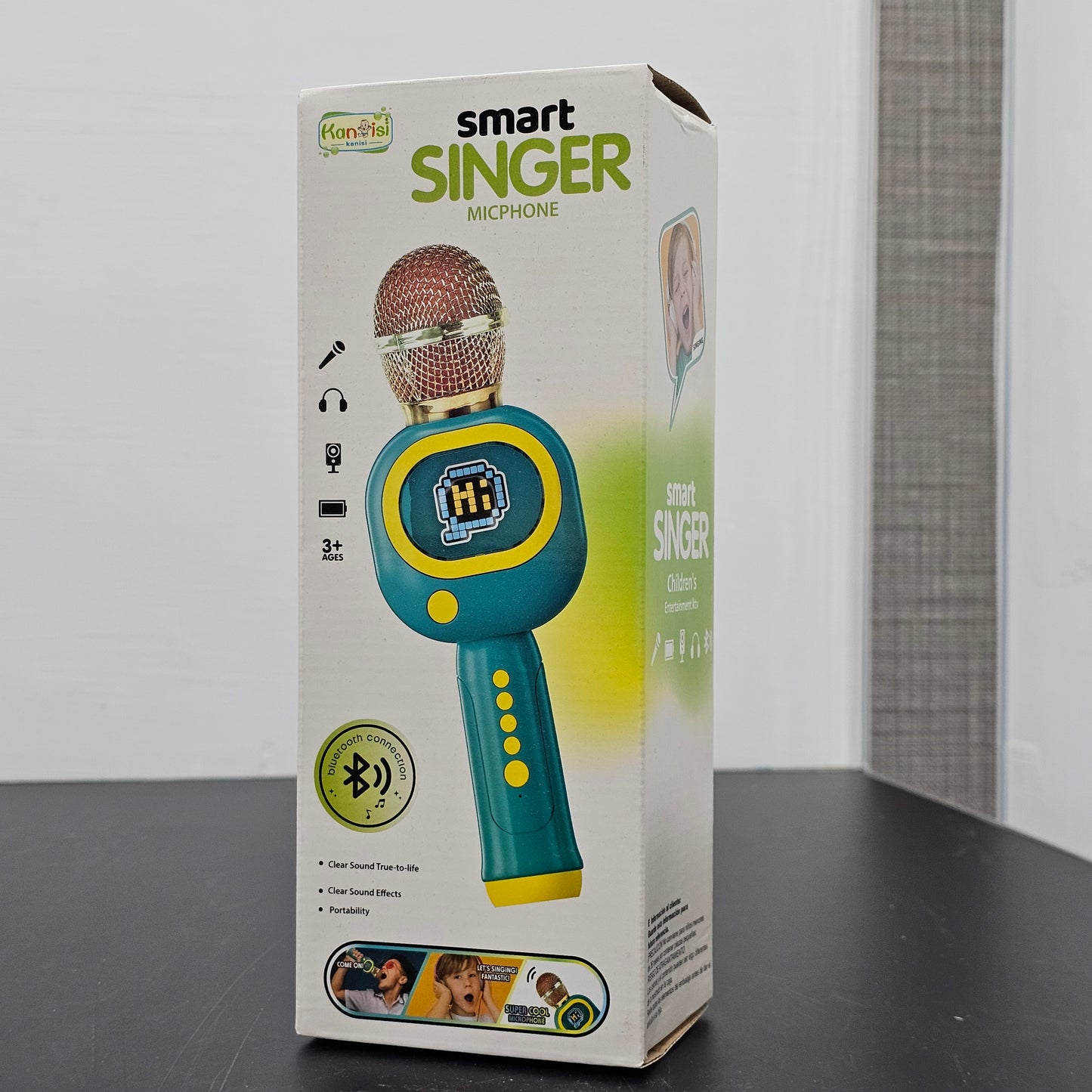Smart Singer Mic Phone with Bluetooth – Wireless Karaoke Fun for Kids | Bacha Toys
