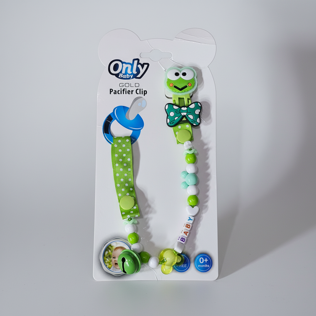 Pacifier Clip – Safe & Convenient Baby Accessory | Bacha Toys